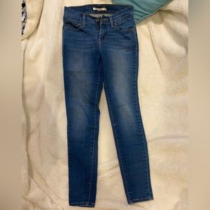 Levi’s 710 Super Skinny Jeans - Dark Wash